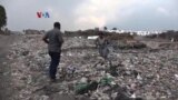 Usaha Kecil Kongo Ubah Limbah Plastik Jadi Bahan Bangunan