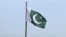 FILE - A Pakistani flag flies at a lookout in Islamabad, Pakistan, on July 27, 2022. Pakistan has condemned Germany's 'failure' to safeguard its consulate in Frankfurt from being stormed and vandalized by protesters reportedly carrying Afghanistan's national flag.