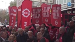 Çalışan ve emekliler “gelirde adalet, vergide adalet” talebiyle başkentte meydana çıktı 