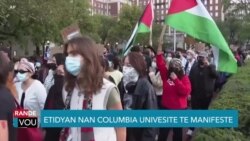 Etidyan Inivèsite Nouyòk Manifeste Pou Izrael, Palestinyen yo 