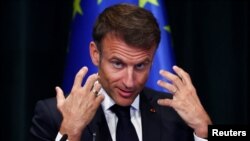 ALBANIA-FRANCE/MACRON
