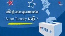 តើ​ថ្ងៃបោះឆ្នោត​បឋម Super Tuesday ជាអ្វី?