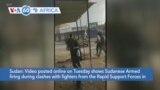 VOA60 Africa- Video posted online on Tuesday shows Sudanese Armed Forces firing during clashes with fighters from the Rapid Support Forces