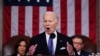 Presiden AS Joe Biden menyampaikan pidato kenegaraan di House Chamber of the US Capitol di Washington, DC, 7 Maret 2024. (Foto: Shwan Then/AFP)