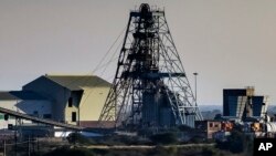 በደቡብ አፍሪካ በሰሜናዊ ሩስተንበርግ ከተማ የሚገኝ  የማዕድን ማውጫ