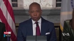 Majistra Nouyok la, Eric Adams, Ap Redi pou Jere Pwoblèm Imigran Kap Debake nan Vil la 