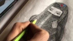 د انځورګرۍ له لارې د خپلو اتلانو ستاینه؛ د یو افغان انځورګر ځوان زیار