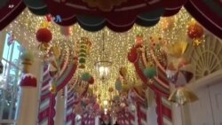 Hiasan Natal Gedung Putih Melibatkan Ratusan Warga AS