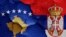 Kosovo Serbia Flags