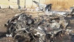 دیمەنی پاشماوەی هێرشە درۆنیەکەی بەغدا کە بووە هۆی کوژرانی فەرماندەیەکی باڵای حەشدی شەعبی