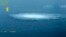 The gas leak in the Baltic Sea from Nord Stream is photographed from a Swedish Coast Guard aircraft, Sept. 27, 2022. A fourth leak on the Nord Stream pipelines has been reported off southern Sweden. Earlier, three leaks had been reported on the two under