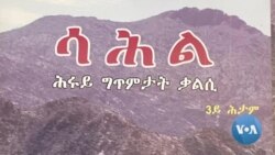 ሳልሳይ ሕታም “ሳሕል - ሕሩይ ግጥምታት ቃልሲ” ብሰሎሞን ጸሃየ 