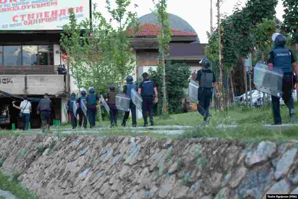 Ninth days of rallies in Skopje against the French proposal for start of EU negotiations, Skopje, North Macedonia