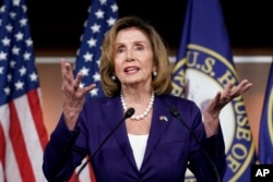 美国国会众议院议长佩洛西。