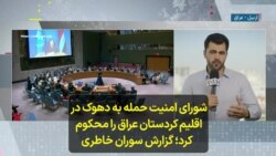 شورای امنیت حمله به دهوک در اقلیم کردستان عراق را محکوم کرد؛ گزارش سوران خاطری