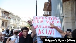 Polis quru sərhədləri açın tələbi ilə keçirilən asksiyanı dağıdıb