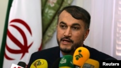호세인 아미르 압돌라히안 이란 외무차관. (자료사진)