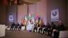 FILE - Central Africa's chiefs state attend the extraordinary summit of the Economic Community of Central African States (ECCAS) in Libreville, Gabon, Dec.18, 2019.