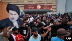 IRAQ-POLITICS-PARLIAMENT-DEMO