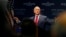 Former Vice President Mike Pence gestures during the "Politics and Eggs" breakfast gathering, Aug. 17, 2022, in Manchester, New Hampshire.