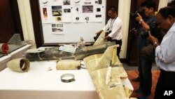 لاشه پهپاد ایرانی مورد استفاده حوثی‌ها در حمله به امارات