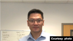 位于美国德州的山姆休斯顿州立大学政治系副教授翁履中(照片提供:翁履中)