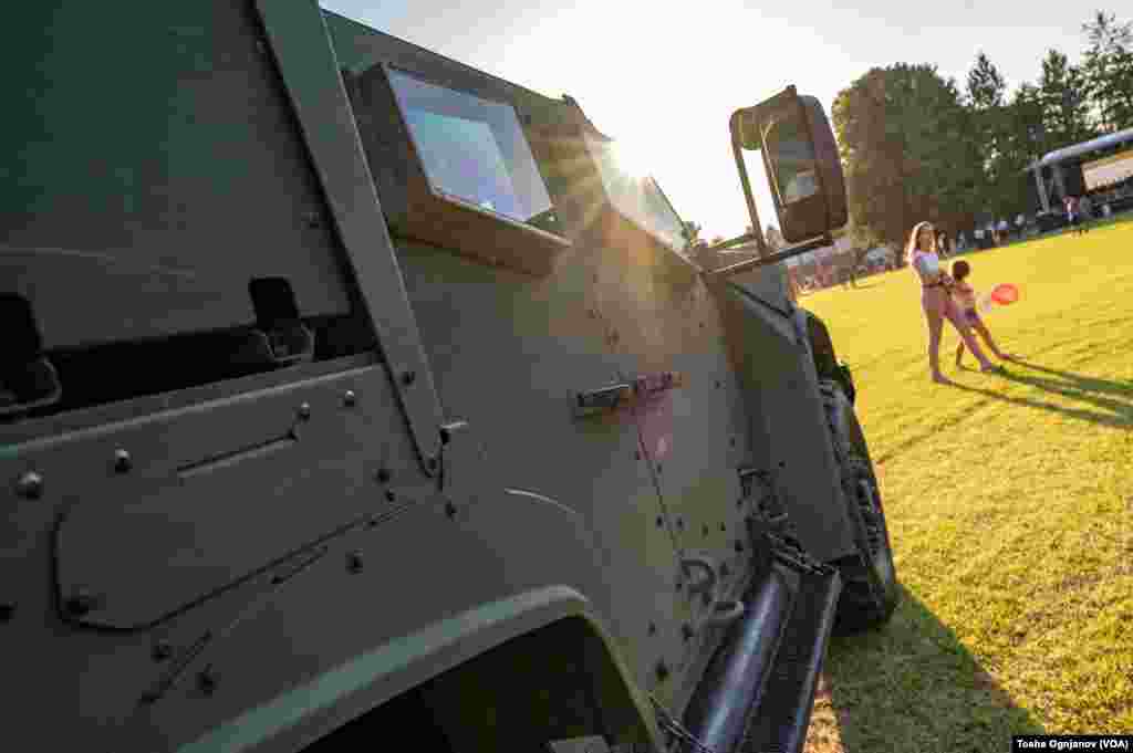 Exhibition of Macedonian army for the 30th anniversary 