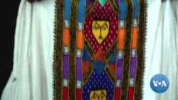 ዕላል ምስ ኣብ ስራሕ ምድላው ባህላዊ ክዳውንቲ ዝነጥፍ በዓል ሞያ ክብረ ኣብ ኪዳነማርያም