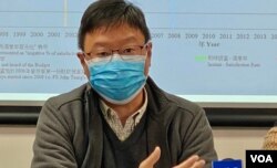 香港浸会大学政治及国际关系学系副教授陈家洛 (美国之音/汤惠芸)