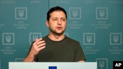 Serokê Ukraynayê Volodymyr Zelenskyy. 
