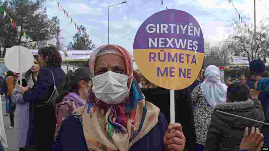International Women&#39;s Day celebrations in Diyarbakir, Turkey.