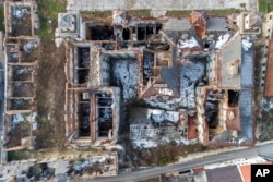 خرابه‌های باقیمانده از جنگ بوسنی - ۴ مارس ۲۰۲۲