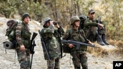 شماری از سربازان ترکیه در عراق (تصویر از آرشیف صدای امریکا)‌