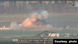 Wêneya ji videoya Hêzên Rizgarîya Efrînê belav kiriye 