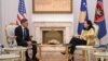 Kosovo, Pristina, US official Derek Chollet with Kosova president Vjosa Osmani (Foto: Twitter/@VjosaOsmaniPRKS)