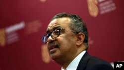 የዓለም ድርጅቱ ዲሬክተር ጄኔራል ዶ/ር ቴድሮስ አድሃኖም