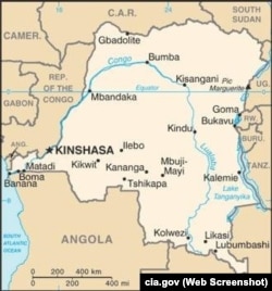 The cities of Goma and Bukavu sit across DRC's eastern border with Rwanda.