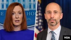 جن ساکی سخنگوی کاخ سفید و رابرت مالی به عنوان نماینده جدید ویژه امور ایران در وزارت خارجه آمریکا