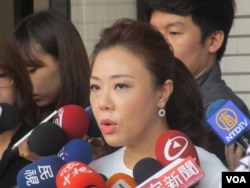 台湾在野党国民党立委李彦秀（美国之音张永泰拍摄）