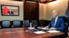Presidenti Joe Biden duke biseduar me Presidentin kinez Xi Jinping (18 mars 2022)