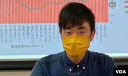 葵青区议会前副主席张文龙表示，不分政治光谱的香港市民都希望换特首 (美国之音/汤惠芸)