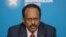 FILE - Somali President Mohamed Abdullahi Farmajo attends the London Somalia Conference' at Lancaster House, May 11, 2017. 