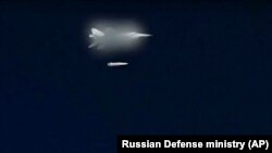 Випробування ракети «Кинджал» («Кинжал»), архівне фото, 2018 рік