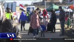 Refugjatët ukrainas mirëpresin mbështetjen e Presidentit Biden