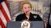 Tsohuwar Sakatariyar harkokin wajen Amurka Madeleine Albright, ranar 10 ga watan Janairu, 2017. 