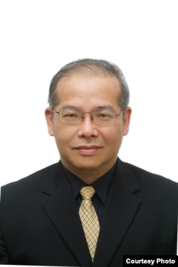 位于台北的国防安全研究院国家安全研究所所长沈明室(照片提供:沈明室)