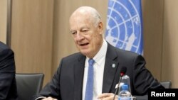 U.N. mediator for Syria Staffan de Mistura