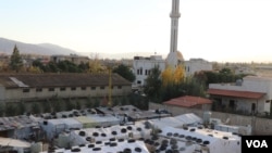 Roughly 1.5 million Syrians live in Lebanon, which has the highest population of refugees per capita in the world and many live in informal camps with little or no international assistance on Dec. 3, 2019 in Bekkaa Valley, Lebanon. (Heather Murdock/VOA)