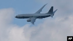 미 해군 소속 P-8A '포세이돈' 해상초계기. (자료사진)