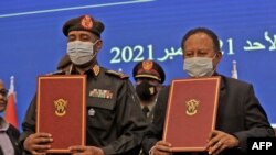 ኣብ መንጎ ቀ ሚ ሓምዶኽን ወታሃደራዊ ኣዘዝቲ ሱዳን ዝተኻየደ ስምምዕ